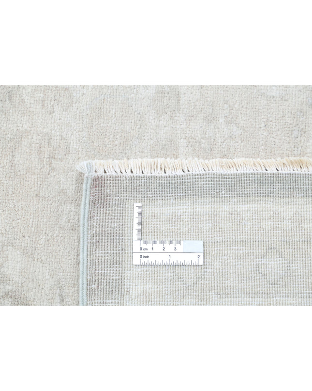 Serenity 9' 0" X 11' 5" Hand Knotted Wool Rug 9' 0" X 11' 5" (274 X 348) / Grey / Wool