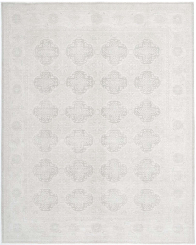 Serenity 9' 0" X 11' 5" Hand Knotted Wool Rug 9' 0" X 11' 5" (274 X 348) / Grey / Wool