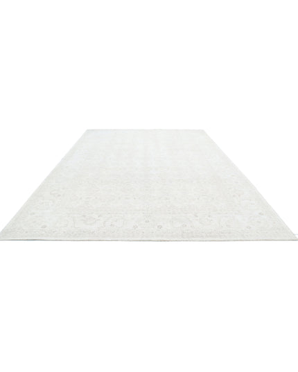 Serenity 9' 9" X 13' 7" Hand Knotted Wool Rug 9' 9" X 13' 7" (297 X 414) / Ivory / Wool