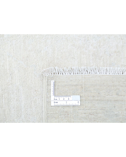 Serenity 2' 5" X 10' 1" Hand Knotted Wool Rug 2' 5" X 10' 1" (74 X 307) / Ivory / Wool