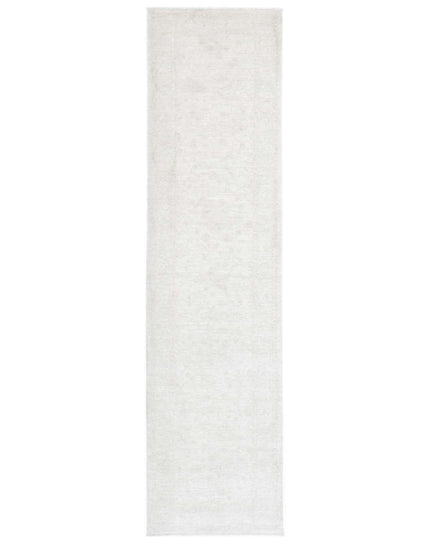 Serenity 2' 5" X 10' 0" Hand Knotted Wool Rug 2' 5" X 10' 0" (74 X 305) / Ivory / Wool