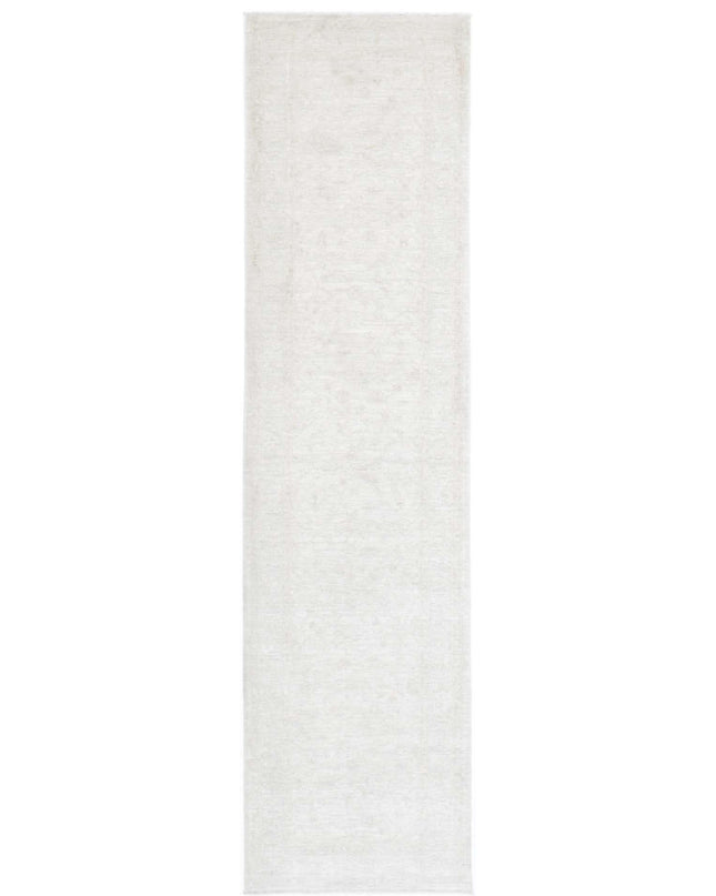 Serenity 2' 5" X 10' 0" Hand Knotted Wool Rug 2' 5" X 10' 0" (74 X 305) / Ivory / Wool