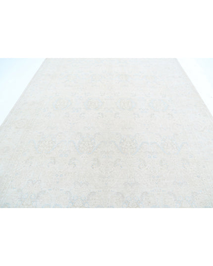 Serenity 8' 8" X 11' 8" Hand Knotted Wool Rug 8' 8" X 11' 8" (264 X 356) / Ivory / Wool
