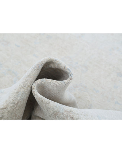 Serenity 8' 8" X 11' 8" Hand Knotted Wool Rug 8' 8" X 11' 8" (264 X 356) / Ivory / Wool