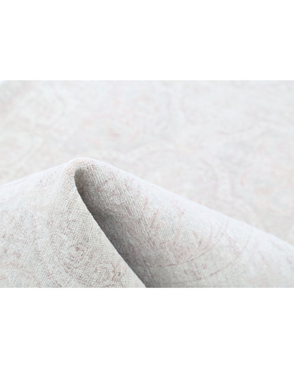 Serenity 3' 0" X 10' 7" Hand Knotted Wool Rug 3' 0" X 10' 7" (91 X 322) / Grey / Wool