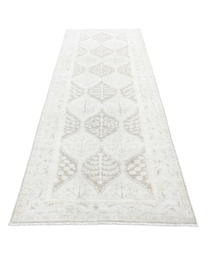 Serenity 3' 2" X 10' 0" Hand Knotted Wool Rug 3' 2" X 10' 0" (97 X 305) / Brown / Wool