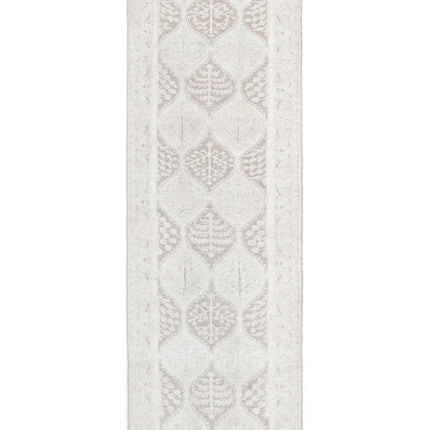Serenity 3' 2" X 10' 0" Hand Knotted Wool Rug 3' 2" X 10' 0" (97 X 305) / Brown / Wool