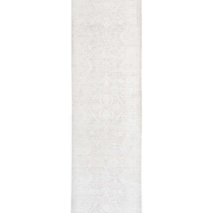 Serenity 2' 8" X 10' 5" Hand Knotted Wool Rug 2' 8" X 10' 5" (81 X 318) / Brown / Wool