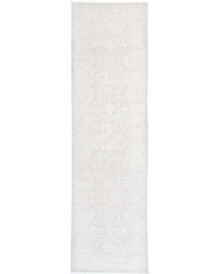 Serenity 2' 8" X 10' 5" Hand Knotted Wool Rug 2' 8" X 10' 5" (81 X 318) / Brown / Wool