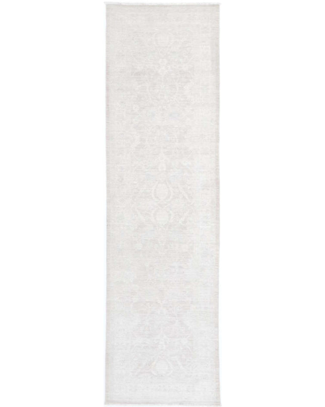 Serenity 2' 8" X 10' 5" Hand Knotted Wool Rug 2' 8" X 10' 5" (81 X 318) / Brown / Wool