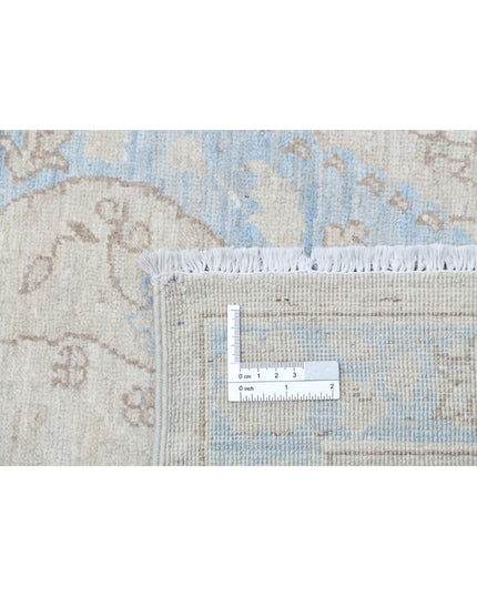 Serenity 9' 2" X 11' 5" Hand Knotted Wool Rug 9' 2" X 11' 5" (280 X 348) / Ivory / Wool