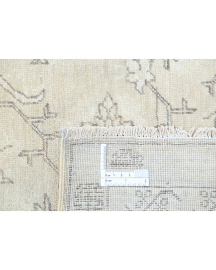 Serenity 6' 0" X 7' 9" Hand Knotted Wool Rug 6' 0" X 7' 9" (183 X 236) / Ivory / Wool