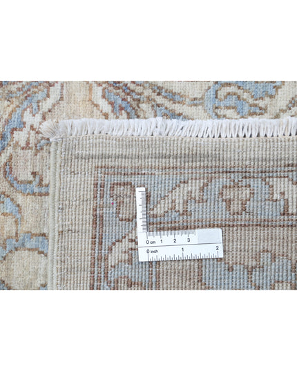 Serenity 6' 3" X 9' 1" Hand Knotted Wool Rug 6' 3" X 9' 1" (191 X 277) / Ivory / Wool