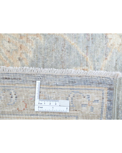 Serenity 6' 4" X 9' 10" Hand Knotted Wool Rug 6' 4" X 9' 10" (193 X 300) / Grey / Wool