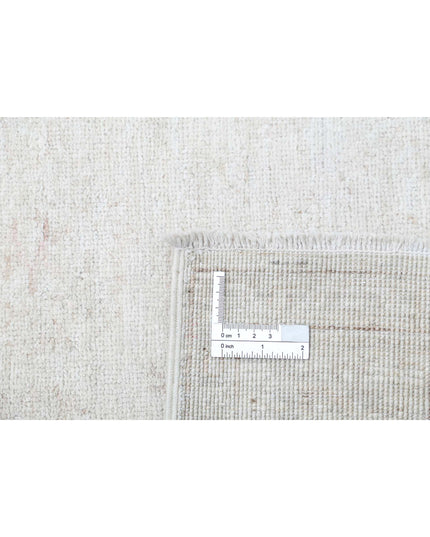 Serenity 2' 9" X 12' 2" Hand Knotted Wool Rug 2' 9" X 12' 2" (84 X 371) / Ivory / Wool