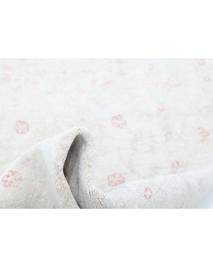 Serenity 2' 10" X 12' 3" Hand Knotted Wool Rug 2' 10" X 12' 3" (86 X 373) / Ivory / Wool