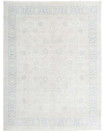 Serenity 9' 0" X 12' 0" Hand Knotted Wool Rug 9' 0" X 12' 0" (274 X 366) / Ivory / Wool