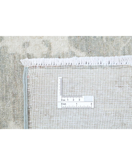 Serenity 4' 8" X 16' 3" Hand Knotted Wool Rug 4' 8" X 16' 3" (142 X 495) / Grey / Wool