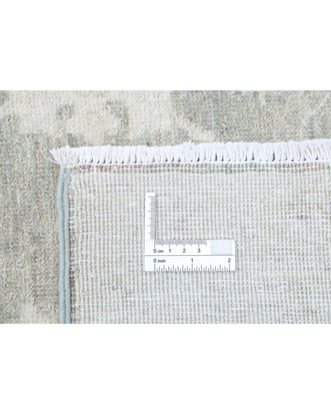Serenity 4' 8" X 16' 3" Hand Knotted Wool Rug 4' 8" X 16' 3" (142 X 495) / Grey / Wool