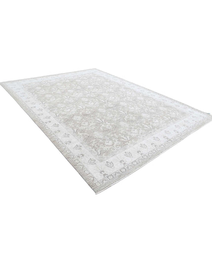 Serenity 8' 9" X 11' 8" Hand Knotted Wool Rug 8' 9" X 11' 8" (267 X 356) / Taupe / Wool