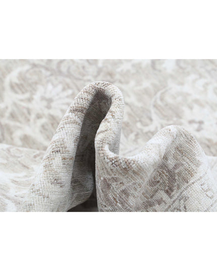 Serenity 8' 9" X 11' 8" Hand Knotted Wool Rug 8' 9" X 11' 8" (267 X 356) / Taupe / Wool