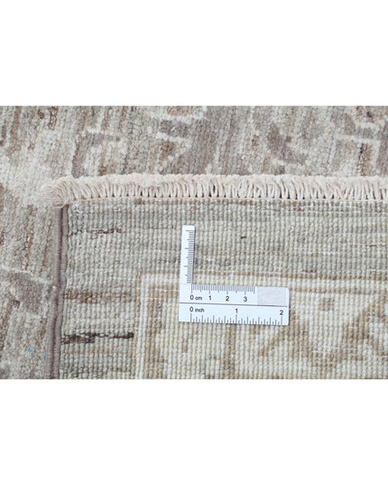 Serenity 8' 9" X 11' 8" Hand Knotted Wool Rug 8' 9" X 11' 8" (267 X 356) / Taupe / Wool
