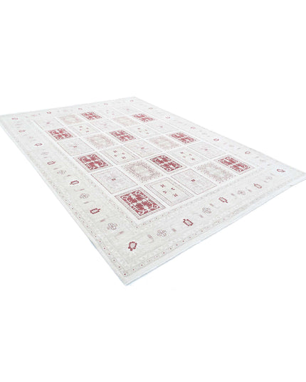 Serenity 8' 1" X 11' 2" Hand Knotted Wool Rug 8' 1" X 11' 2" (246 X 340) / Ivory / Wool