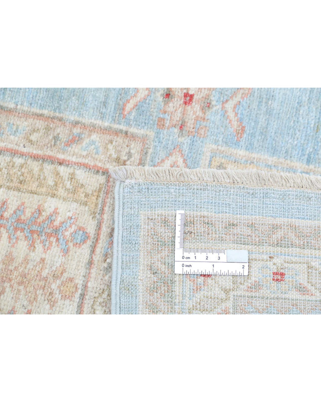 Serenity 5' 7" X 7' 11" Hand Knotted Wool Rug 5' 7" X 7' 11" (170 X 241) / Blue / Wool