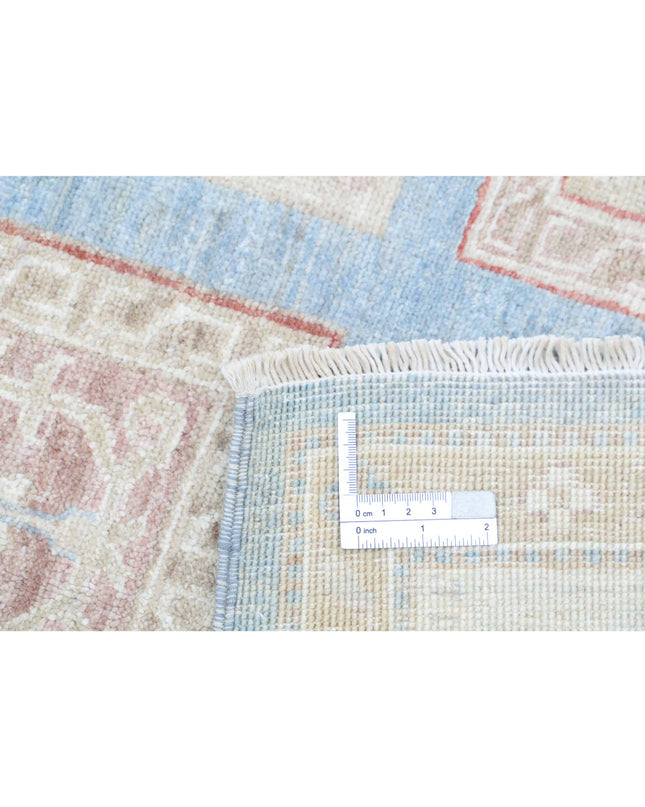 Serenity 5' 6" X 7' 10" Hand Knotted Wool Rug 5' 6" X 7' 10" (168 X 239) / Blue / Wool