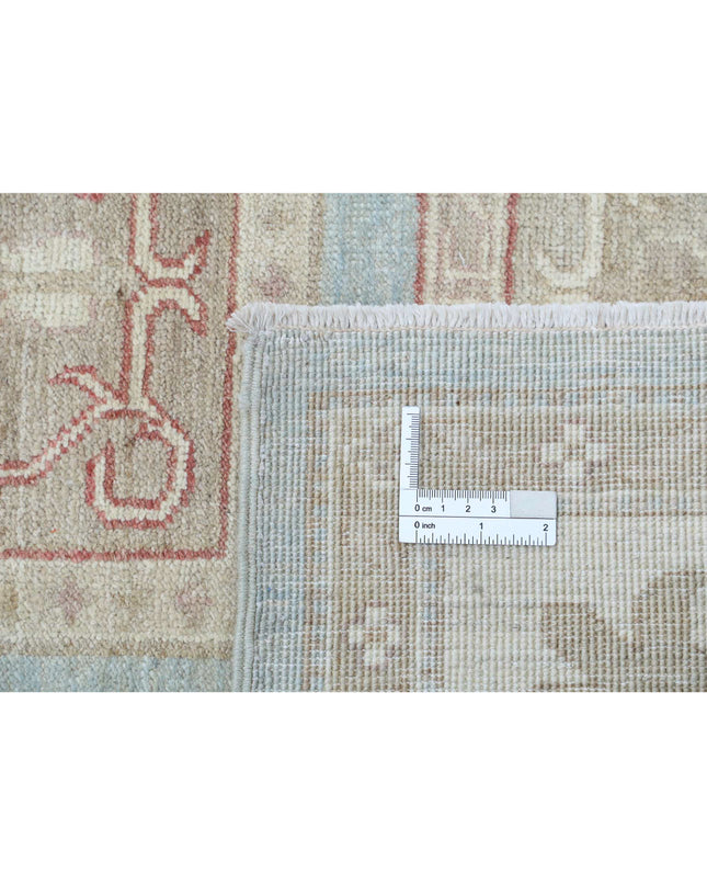 Serenity 6' 8" X 9' 8" Hand Knotted Wool Rug 6' 8" X 9' 8" (203 X 295) / Blue / Wool