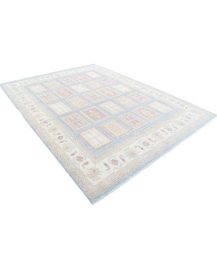 Serenity 8' 1" X 10' 11" Hand Knotted Wool Rug 8' 1" X 10' 11" (246 X 333) / Blue / Wool