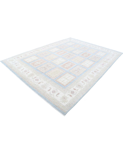 Serenity 8' 1" X 10' 11" Hand Knotted Wool Rug 8' 1" X 10' 11" (246 X 333) / Blue / Wool