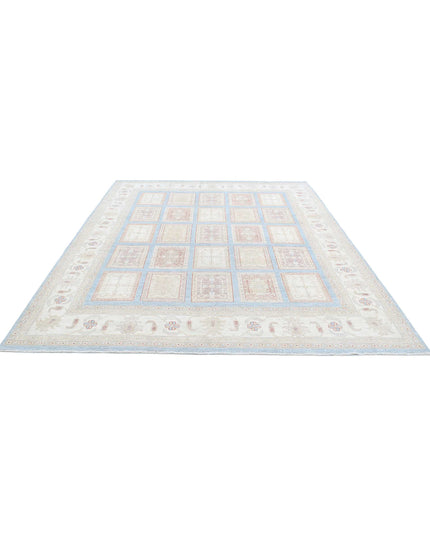 Serenity 8' 1" X 10' 11" Hand Knotted Wool Rug 8' 1" X 10' 11" (246 X 333) / Blue / Wool
