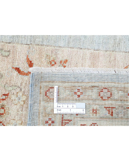 Serenity 5' 7" X 8' 6" Hand Knotted Wool Rug 5' 7" X 8' 6" (170 X 259) / Blue / Wool