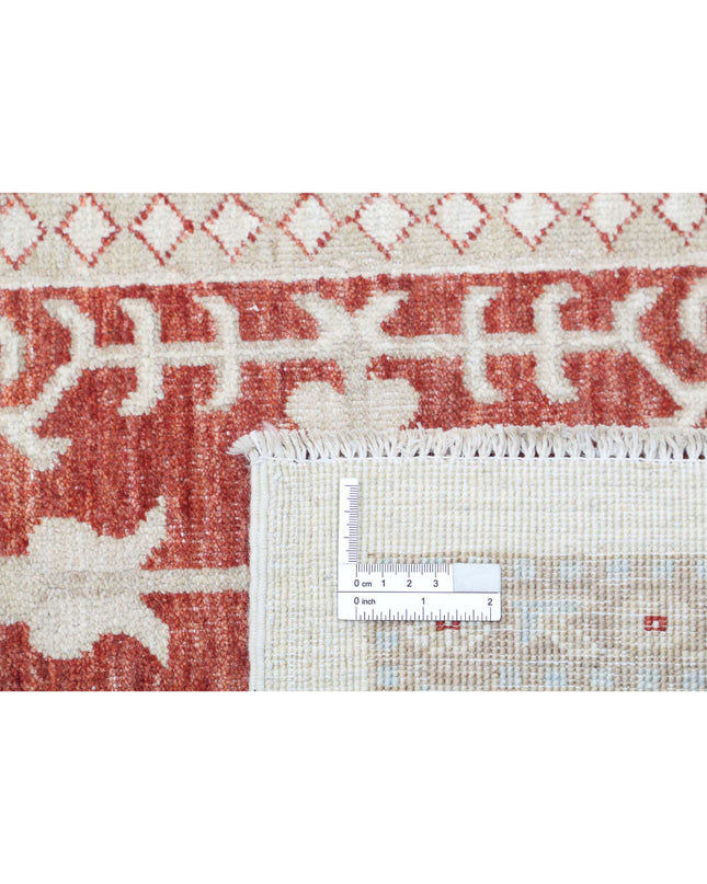 Serenity 9' 7" X 12' 6" Hand Knotted Wool Rug 9' 7" X 12' 6" (292 X 381) / Ivory / Wool