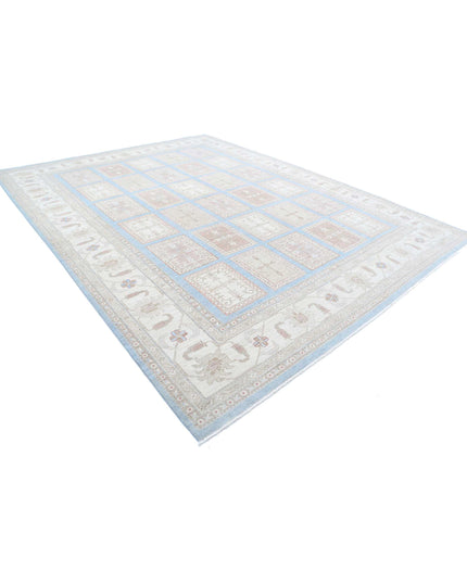 Serenity 9' 10" X 13' 0" Hand Knotted Wool Rug 9' 10" X 13' 0" (300 X 396) / Blue / Wool