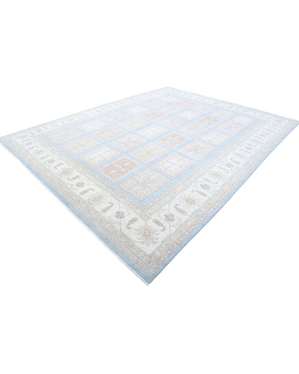 Serenity 9' 10" X 13' 0" Hand Knotted Wool Rug 9' 10" X 13' 0" (300 X 396) / Blue / Wool