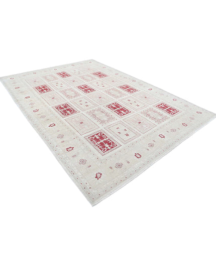 Serenity 8' 0" X 11' 1" Hand Knotted Wool Rug 8' 0" X 11' 1" (244 X 338) / Ivory / Wool