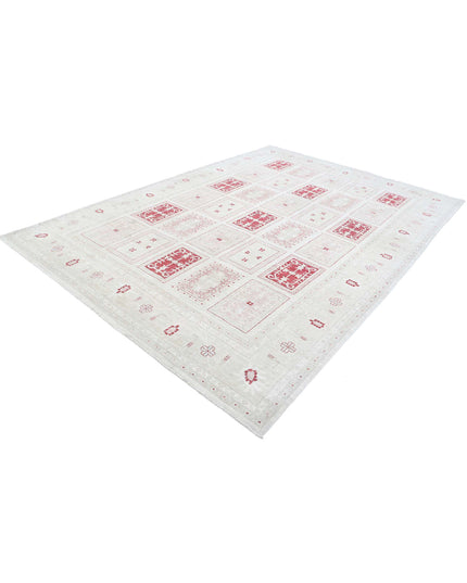 Serenity 8' 0" X 11' 1" Hand Knotted Wool Rug 8' 0" X 11' 1" (244 X 338) / Ivory / Wool