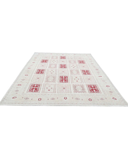 Serenity 8' 0" X 11' 1" Hand Knotted Wool Rug 8' 0" X 11' 1" (244 X 338) / Ivory / Wool