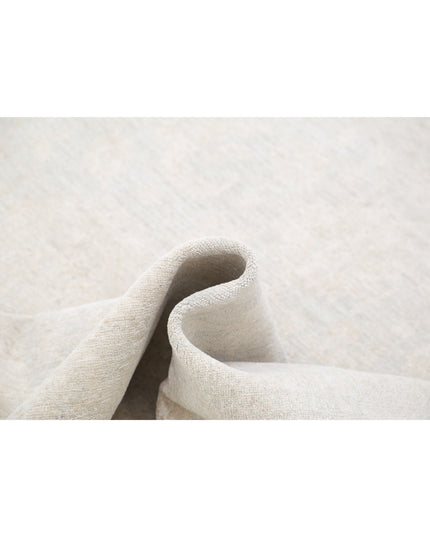 Serenity 6' 0" X 8' 11" Hand Knotted Wool Rug 6' 0" X 8' 11" (183 X 272) / Grey / Wool