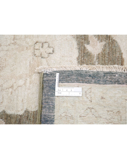 Serenity 12' 3" X 17' 8" Hand Knotted Wool Rug 12' 3" X 17' 8" (373 X 539) / Brown / Wool