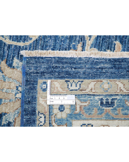 Serenity 9' 9" X 21' 1" Hand Knotted Wool Rug 9' 9" X 21' 1" (297 X 643) / Blue / Wool