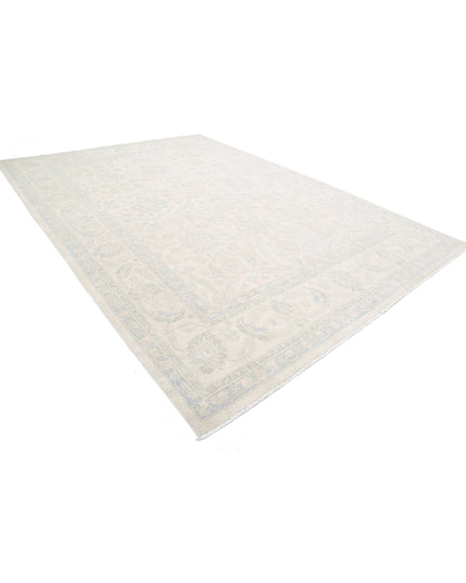 Serenity 10' 0" X 14' 2" Hand Knotted Wool Rug 10' 0" X 14' 2" (305 X 432) / Ivory / Wool