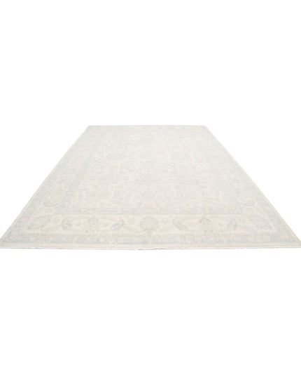 Serenity 10' 0" X 14' 2" Hand Knotted Wool Rug 10' 0" X 14' 2" (305 X 432) / Ivory / Wool