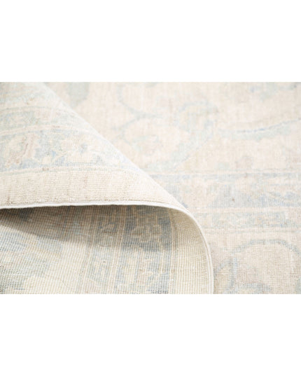 Serenity 10' 0" X 14' 2" Hand Knotted Wool Rug 10' 0" X 14' 2" (305 X 432) / Ivory / Wool