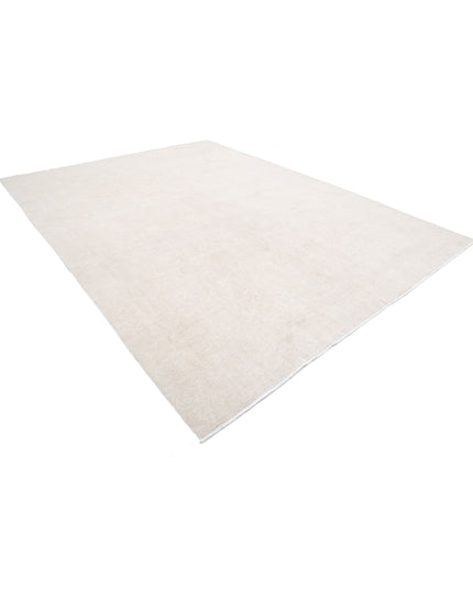 Serenity 9' 9" X 13' 0" Hand Knotted Wool Rug 9' 9" X 13' 0" (297 X 396) / Ivory / Wool