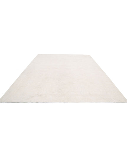 Serenity 9' 9" X 13' 0" Hand Knotted Wool Rug 9' 9" X 13' 0" (297 X 396) / Ivory / Wool