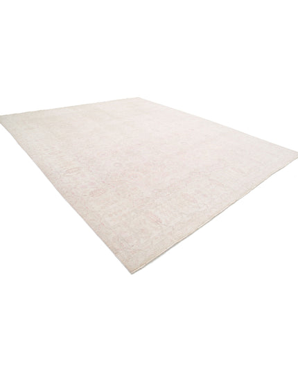 Serenity 12' 0" X 14' 4" Hand Knotted Wool Rug 12' 0" X 14' 4" (366 X 437) / Taupe / Wool