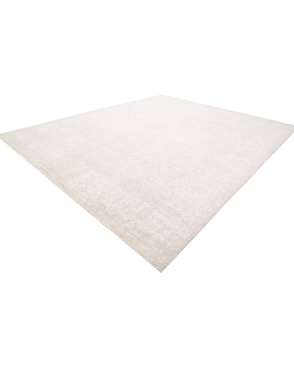 Serenity 12' 0" X 14' 4" Hand Knotted Wool Rug 12' 0" X 14' 4" (366 X 437) / Taupe / Wool